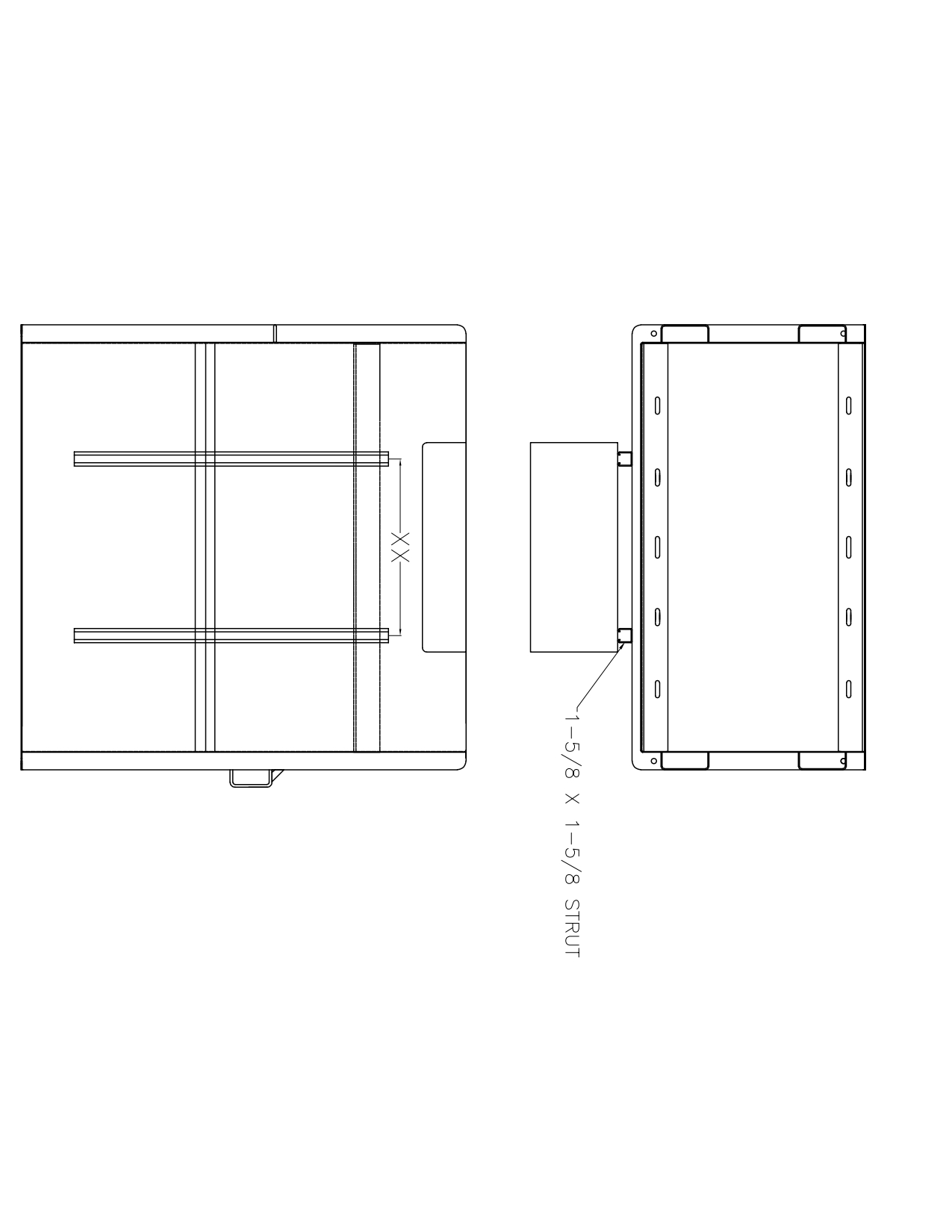 Quiet Tank strut drawing reference